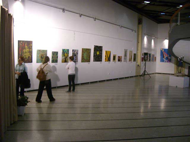 At the exhibition