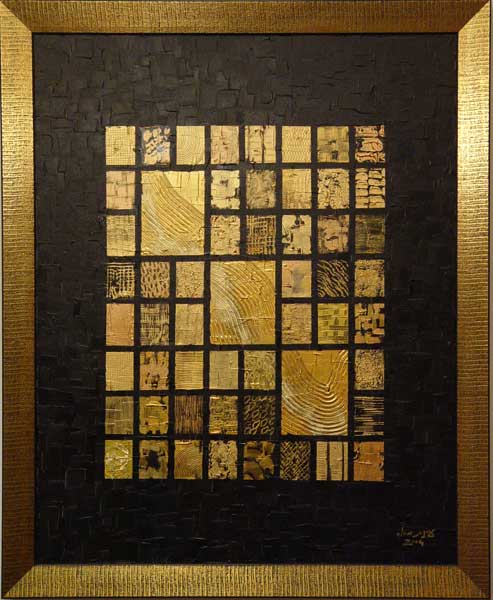 The Golden Maya (91 X 111 cm) - Private collection
