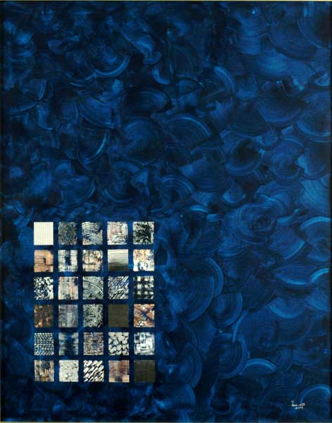 Windows in the Blue (92 X 112 cm)